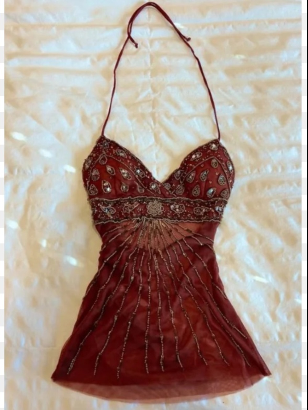ISO beaded y2k halter top!!